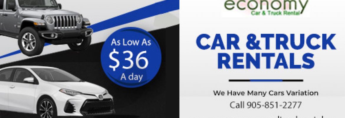 Economy Car & truck rental